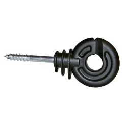 Ringisolator Durchmesser 5 mm schwarz für 10 mm