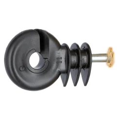 Ringisolator kompakt Durchmesser 6 mm schwarz 25 Stück
