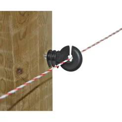 Ringisolator kompakt Durchmesser 6 mm schwarz 25 Stück