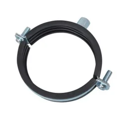 Rohrschelle schallgedämpft 108-114 mm x M8 für 4"