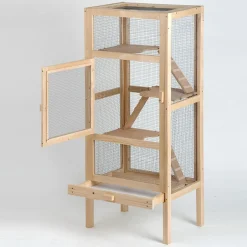 Rohrschneider Nagervoliere „Woody“, 60x140x44 cm