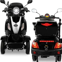 Rolektro E-Quad 25 V.3 Lithium, Schwarz, 60V-30Ah Akku, 1000 Watt