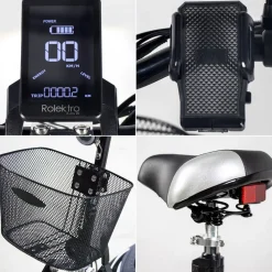 Rolektro E-Scooter „E-Joy 20 “, Schwarz