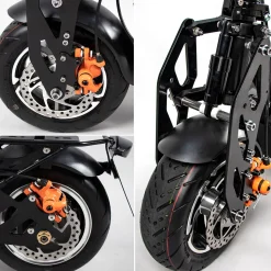 Rolektro E-Scooter „E-Joy 20“, faltbar, Schwarz