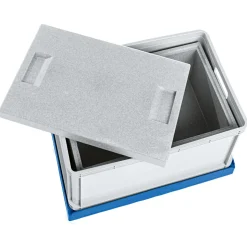 Rollwagen für Kunststoffbehälter 61 x 16,5 x 41 cm