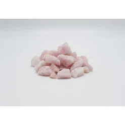 Rosenquarz getrommelt 600 g Netz