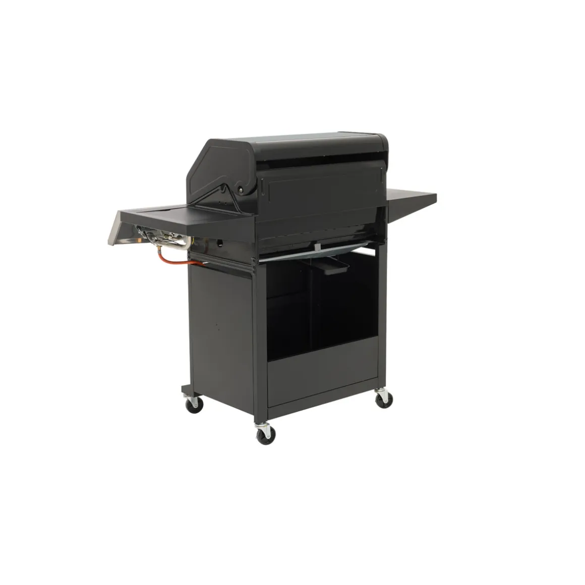 Rothmann Gasgrillwagen Daytona 5 Plusschwarz mit Edelstahlapplikationen