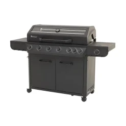 Rothmann Gasgrillwagen Vulcano 6 Turbo Plus Black Edition