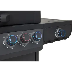 Rothmann Gasgrillwagen Vulcano 6 Turbo Plus Black Edition