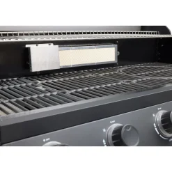 Rothmann Gasgrillwagen Vulcano 6 Turbo Plus Black Edition