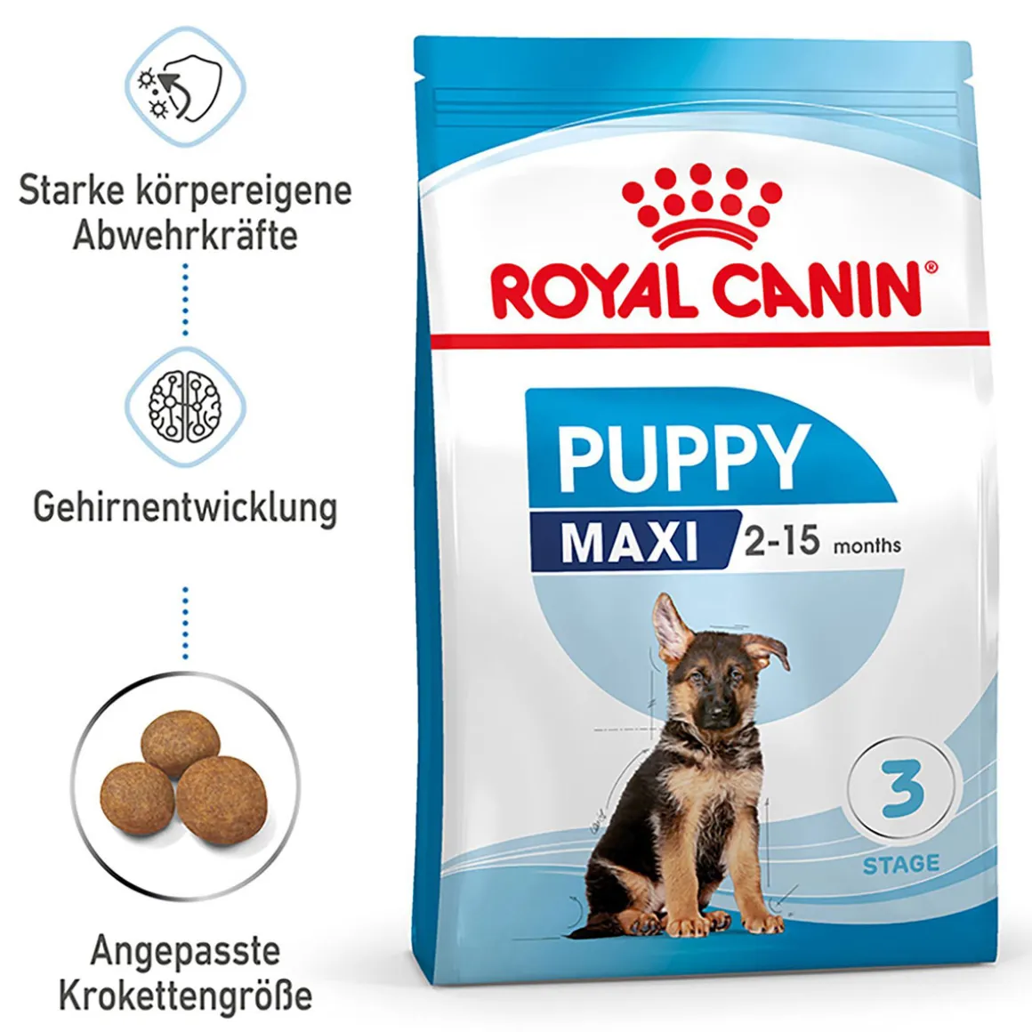 Royal Canin Trockenfutter Maxi Junior 4 kg