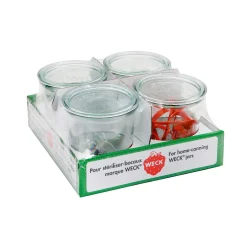 Rundrand-Glas 0,5 L 4 Stück