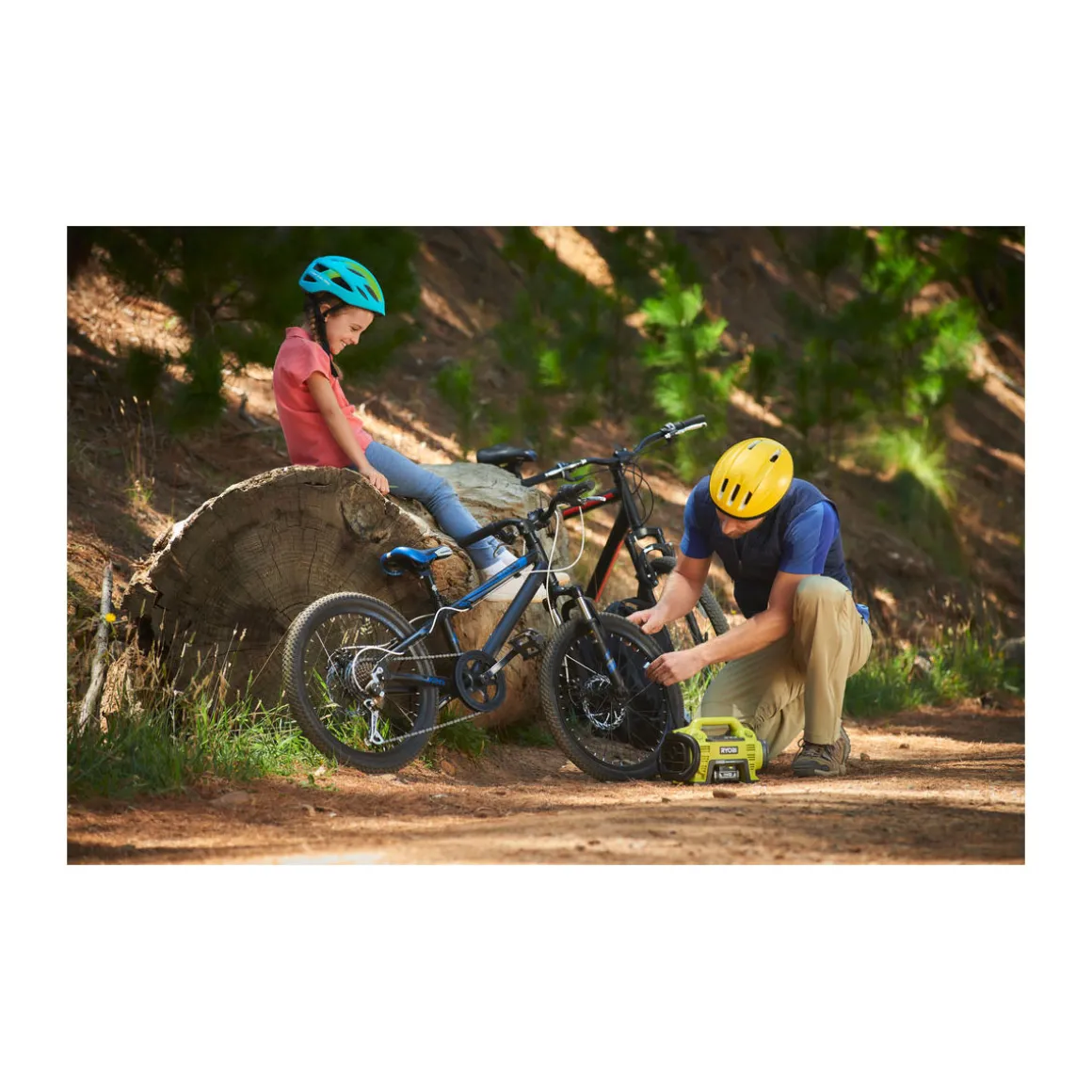 Ryobi Akku-Kompressor R18I-0 ohne Akku und Ladegerät