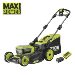 Ryobi Akku-Rasenmäher RY36 LMXSP46A-150 46 cm inkl 5,0 Ah Akku u Ladegerät selbstfahrend