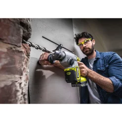Ryobi Akku-SDS-Bohrhammer RSDS18X-1C40S mit Akku und Ladegerät