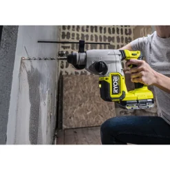 Ryobi Akku-SDS-Bohrhammer RSDS18X-1C40S mit Akku und Ladegerät