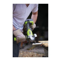 Ryobi Akku-Winkelschleifer R18AG-0 ohne Akku und Ladegerät