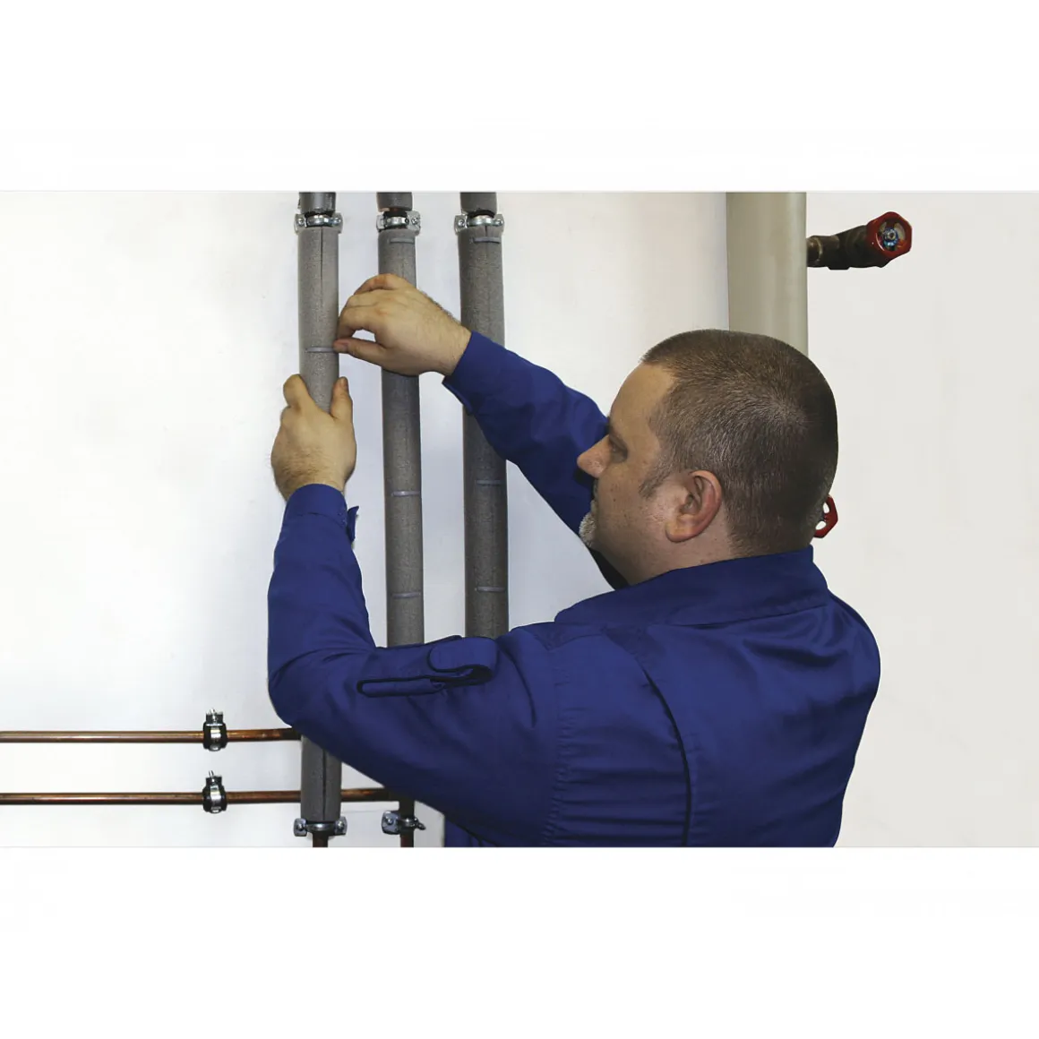 Saarpor Rohrisolierung für 15 mm 1 Meter