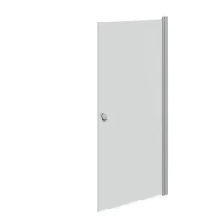 Scanbad Drehtür 200 x 85-87 cm Eisglas