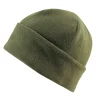 Scheibler Fleecemütze wendbar oliv-orange Einheitsgröße