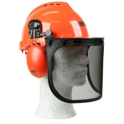 Scheibler Forst-Schutzhelm INAP-Profiler-4-F-Komb orange Einheitsgröße