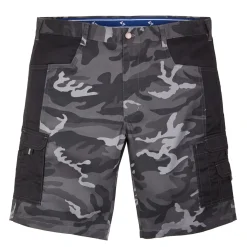 Scheibler Shorts Camouflage anthrazit-camouflage Größe M