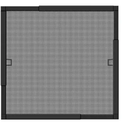Schellenberg Insektenschutz-Fenster Telescope 140 x 150 cm anthrazit