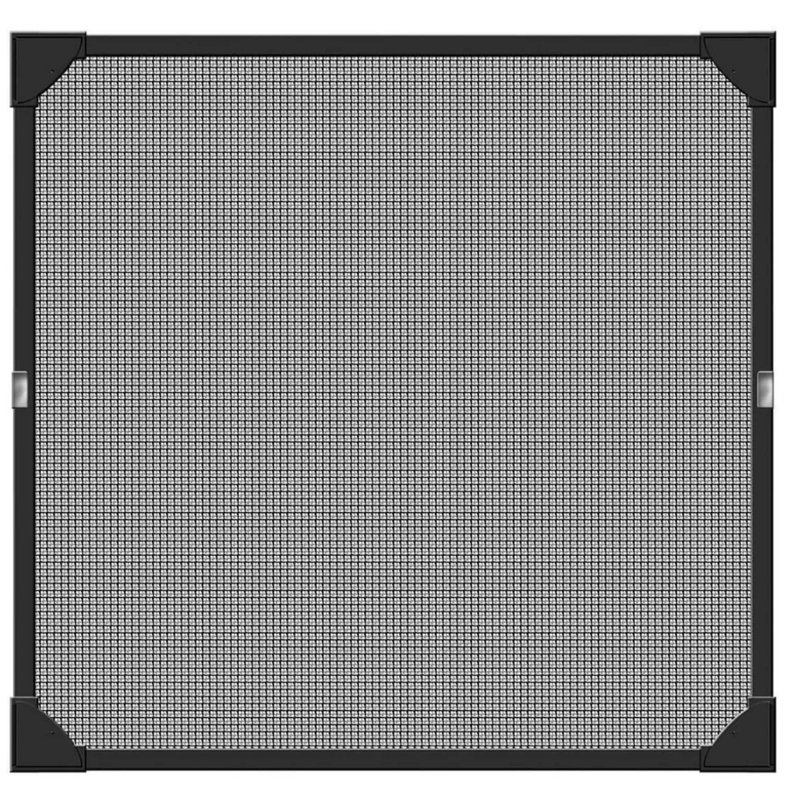 Schellenberg Insektenschutz-Magnetrahmen 100 x 120 cm anthrazit