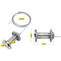 Schellenberg Notentriegelungsschloß für Garagentor