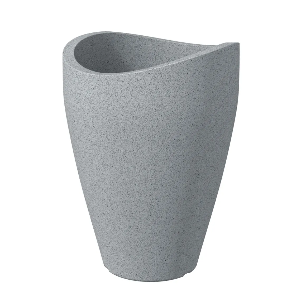 Scheurich Pflanzgefäß hoch Stony 254 67 cm grau