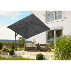 Schneider Schirme Ampelschirm Rhodos Twist Green Style