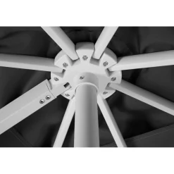 Schneider Schirme Ampelschirm Rhodos Twist Bianco 300 x 300 anthrazit