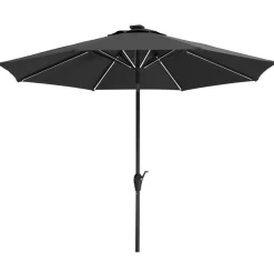 Schneider Schirme LED-Schirm Blacklight 270/8 anthrazit