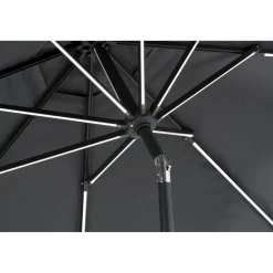 Schneider Schirme LED-Schirm Blacklight 270/8 anthrazit