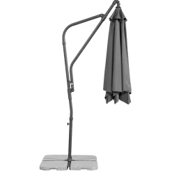 Schneider Schirme Sonnenschirm Genua Durchmesser 300 cm anthrazit