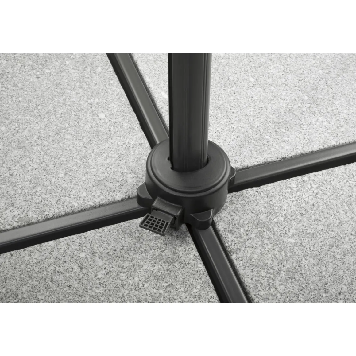 Schneider Schirme Sonnenschirm Rhodos Blacklight 300 cm anthrazit