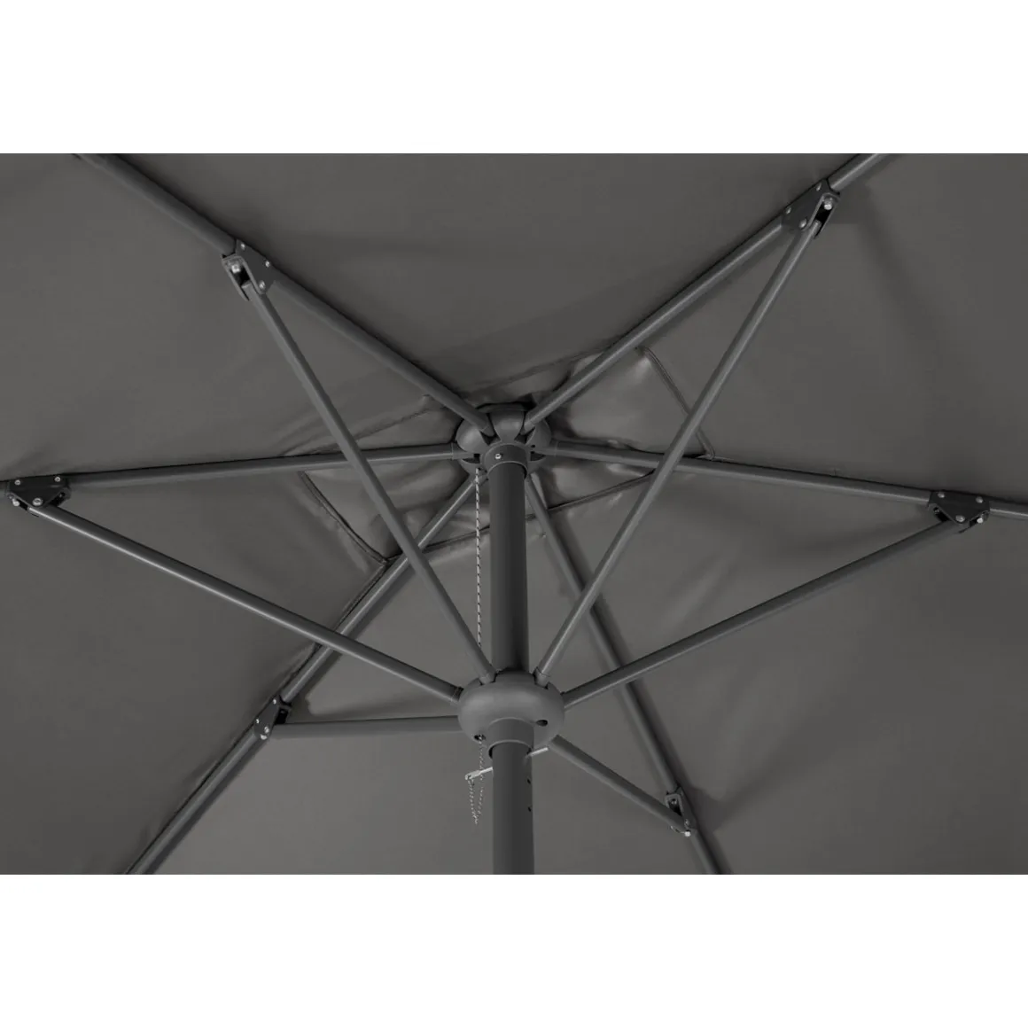 Schneider Schirme Sonnenschirm Tunis 270 x 150 cm Anthrazit
