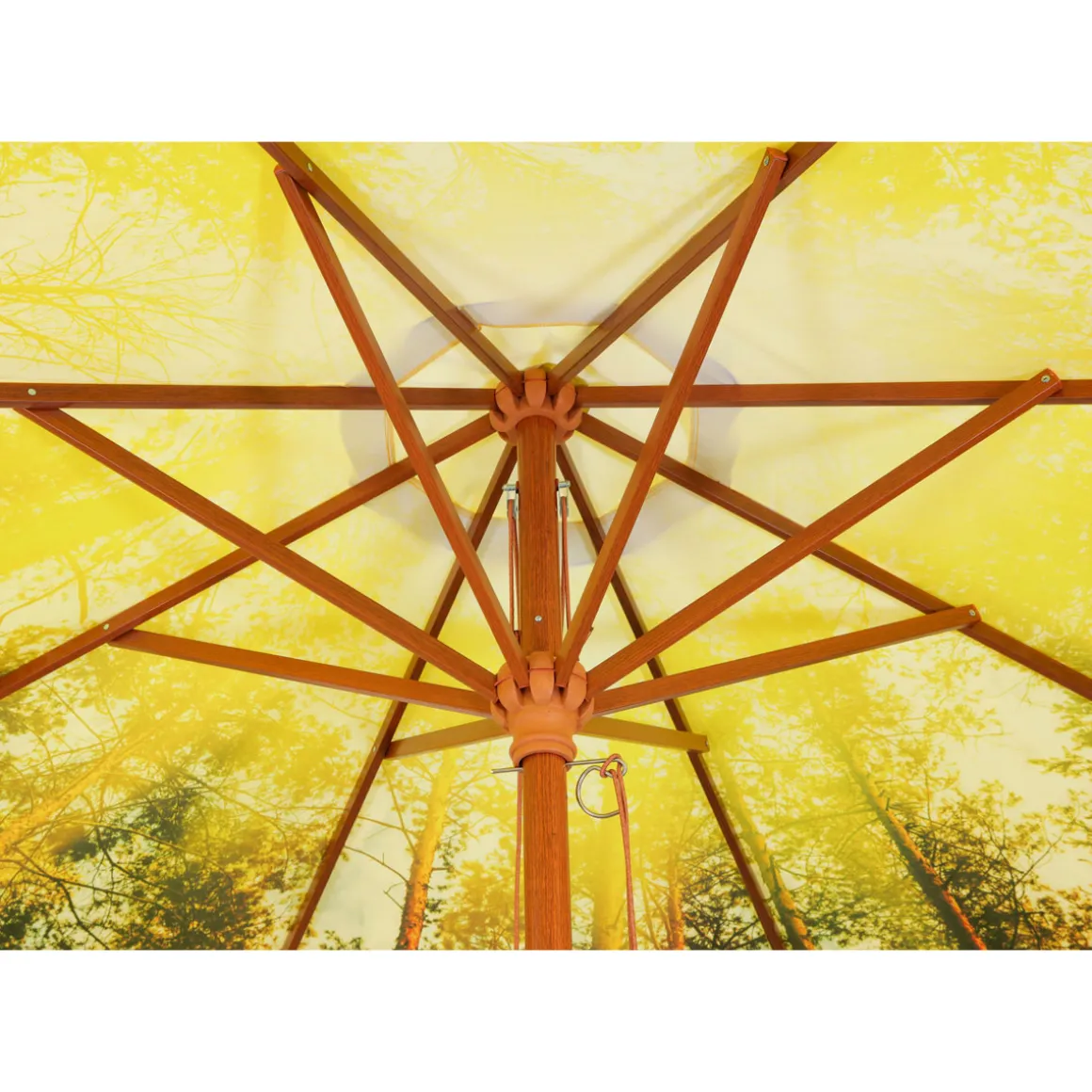 Schneider Schirme Sonnenschirm Malaga Durchmesser 300 cm Forest