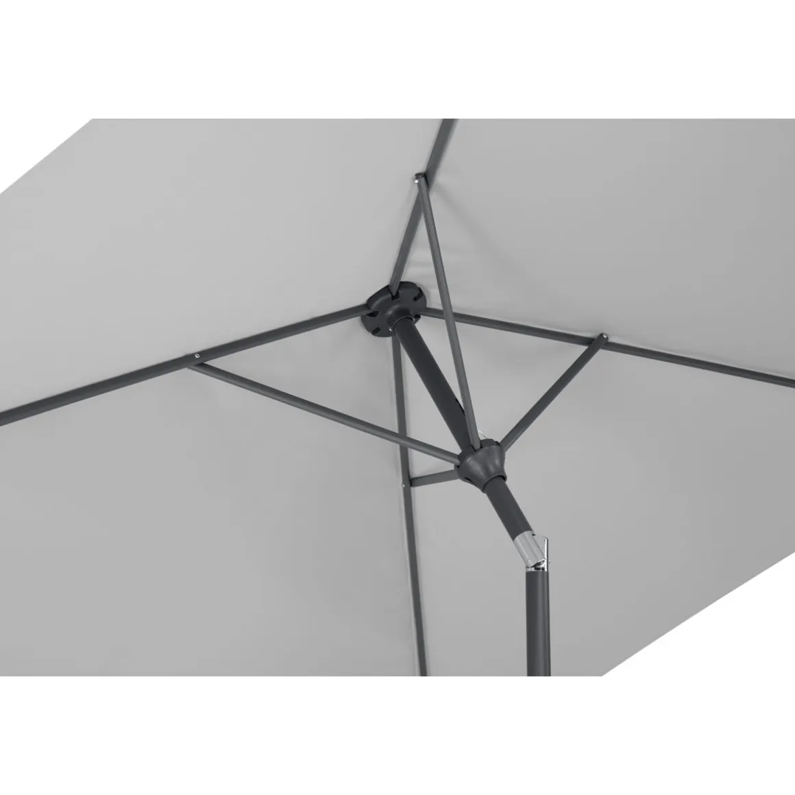 Schneider Schirme Sonnneschirm Bilbao 210 x 130 cm silbergrau