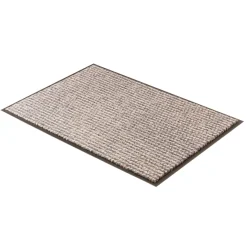 Schöner Wohnen Schmutzfangmatte „Miami“, Punkte anthrazit-taupe, 67x100 cm