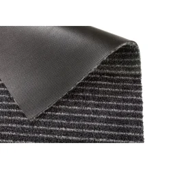 Schöner Wohnen Schmutzfangmatte „Manhattan“, Streifen/anthrazit-grau, 50x70 cm