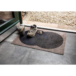 Schöner Wohnen Schmutzfangmatte Manhattan 50x70 cm Semi-Circle beige-anthrazit