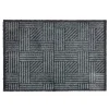 Schöner Wohnen Schmutzfangmatte „Manhattan“, Streifen-Gitter/grau-anthrazit, 67x100 cm