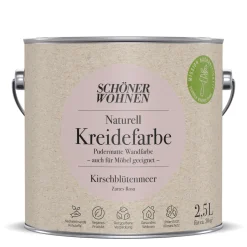 Schöner Wohnen Farbe Naturell Kreidefarbe 2,5 L Kirschblueten- meer