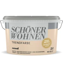 Schöner Wohnen Farbe Wandfarbe Trendfarbe sand 5 Liter