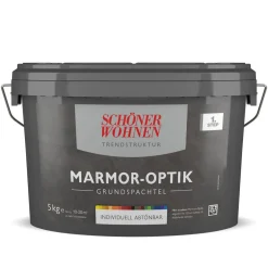 Schöner Wohnen Farbe Marmor-Optik Grundspachtel
