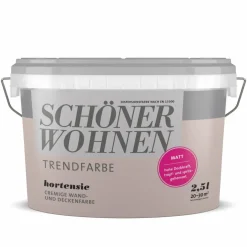 Schöner Wohnen Farbe Trendfarbe Hortensie 2,5 L