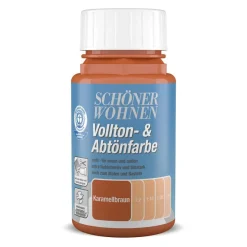Schöner Wohnen Farbe Voll- und Abtönfarbe 125ml kramellbraun
