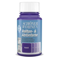 Schöner Wohnen Farbe Voll-und Abtönfarbe Violett 0,125 L