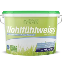 Schöner Wohnen Farbe Wohlfühlweiss 10 L